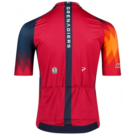 INEOS GRENADIERS 2023 ICON Radtrikot kurzarm(langer RV)-Radsport-Profi-Team INEOS GRENADIERS 2023 ICON Radtrikot kurzarm(langer RV)-Radsport-Profi-Team