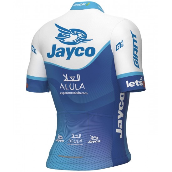 Team Jayco AlUla 2023 Set(Kurzarmtrikot+Trägerhose)-ALE Radsport-Profi-Team Team Jayco AlUla 2023 Set(Kurzarmtrikot+Trägerhose)-ALE Radsport-Profi-Team