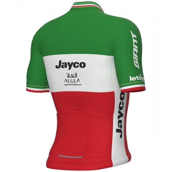 Team Jayco AlUla Italienischer Meister 2023 Radtrikot kurzarm-ALE Radsport-Profi-Team Team Jayco AlUla Italienischer Meister 2023 Radtrikot kurzarm-ALE Radsport-Profi-Team