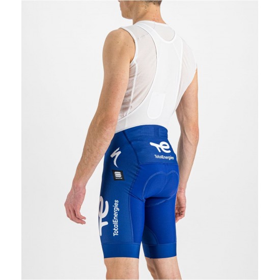 Team TotalEnergies 2022 Trägerhose kurz-Radsport-Profi-Team Team TotalEnergies 2022 Trägerhose kurz-Radsport-Profi-Team