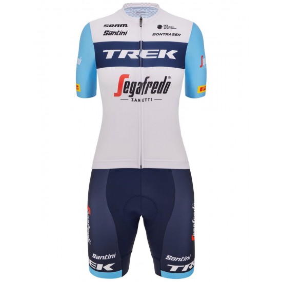 TREK-SEGAFREDO Damen Team 2023 Radsport Set(Radtrikot langer RV+Radhose)-Radsport-Profi-Team TREK-SEGAFREDO Damen Team 2023 Radsport Set(Radtrikot langer RV+Radhose)-Radsport-Profi-Team
