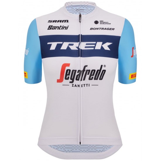 TREK-SEGAFREDO Damen Team 2023 Radsport Set(Radtrikot langer RV+Radhose)-Radsport-Profi-Team TREK-SEGAFREDO Damen Team 2023 Radsport Set(Radtrikot langer RV+Radhose)-Radsport-Profi-Team