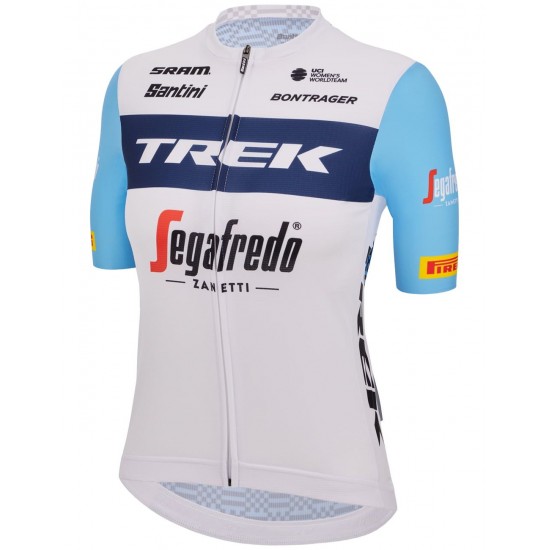 TREK-SEGAFREDO Damen Team 2023 Radsport Set(Radtrikot langer RV+Radhose)-Radsport-Profi-Team TREK-SEGAFREDO Damen Team 2023 Radsport Set(Radtrikot langer RV+Radhose)-Radsport-Profi-Team