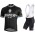 BIANCHI MILANO New Pride black Fahrradbekleidung Radtrikot Satz Kurzarm+Kurz Trägerhose 9YSY0