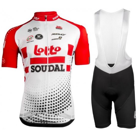 Lotto Soudal 2019 Fahrradbekleidung Radtrikot Satz Kurzarm+Kurz Trägerhose 3V2R2 Lotto Soudal 2019 Fahrradbekleidung Radtrikot Satz Kurzarm+Kurz Trägerhose 3V2R2