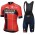 Team Bahrain Merida 2019 Fahrradbekleidung Radtrikot Satz Kurzarm+Kurz Trägerhose NPT8K