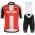 Ducati 2019 Fahrradbekleidung Radtrikot Satz Kurzarm+Kurz Trägerhose VBOQS