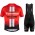 Team Sunweb 2019 Fahrradbekleidung Radtrikot Satz Kurzarm+Kurz Trägerhose DPR01