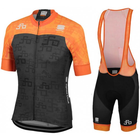 Peter Sagan LOGO Team 2019 Line orange Fahrradbekleidung Radtrikot Satz Kurzarm+Kurz Trägerhose DOAQ7 Peter Sagan LOGO Team 2019 Line orange Fahrradbekleidung Radtrikot Satz Kurzarm+Kurz Trägerhose DOAQ7