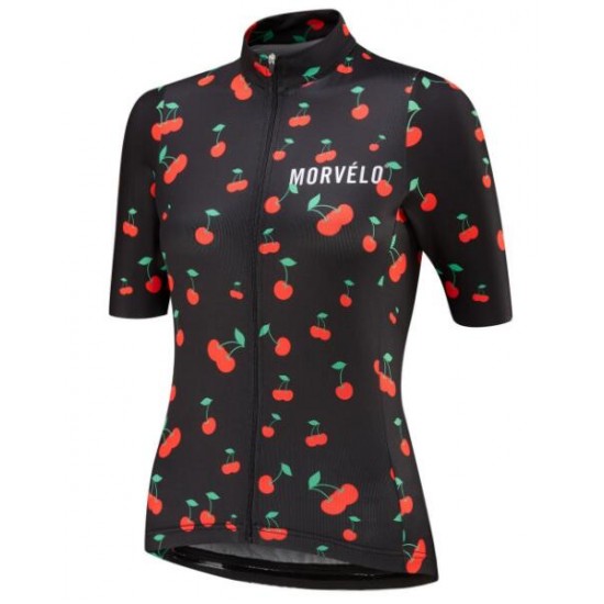 MORVÉLO Damen CHERRY BOMB Fahrradbekleidung Radtrikot 5XE1B MORVÉLO Damen CHERRY BOMB Fahrradbekleidung Radtrikot 5XE1B
