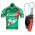 Retro Fanini 7 UP Fahrradbekleidung Radtrikot Satz Kurzarm+Kurz Trägerhose 13OGG