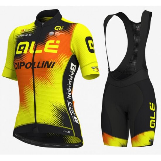 Ale Cipollini 2019 Damen Fahrradbekleidung Radtrikot Satz Kurzarm+Kurz Trägerhose 3FVUU Ale Cipollini 2019 Damen Fahrradbekleidung Radtrikot Satz Kurzarm+Kurz Trägerhose 3FVUU