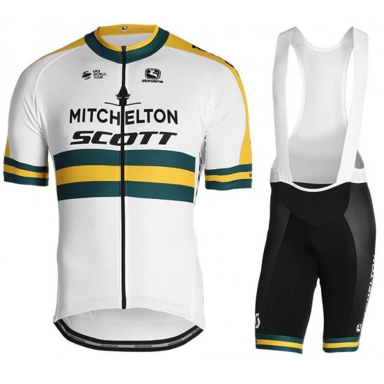 MITCHELTON SCOTT Australian Champion 2019 Fahrradbekleidung Radtrikot Satz Kurzarm+Kurz Trägerhose 8P5JB MITCHELTON SCOTT Australian Champion 2019 Fahrradbekleidung Radtrikot Satz Kurzarm+Kurz Trägerhose 8P5JB