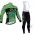 2015 ALE Fahrradbekleidung Radtrikot Langarm+Lang Trägerhose grün U3PXK