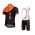 2015 ALE Fahrradbekleidung Radteamtrikot Kurzarm+Kurz Radhose Kaufen oranje Schwarz KY81C