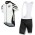 2016 ASSOS Fahrradbekleidung Radteamtrikot Kurzarm+Kurz Radhose Kaufen weiß JD2WC