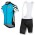 2016 ASSOS Fahrradbekleidung Radteamtrikot Kurzarm+Kurz Radhose Kaufen blau HFJA8