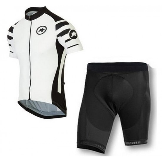 2016 ASSOS Fahrradbekleidung Radtrikot Kurzarm+Kurz Radhose weiß Y58KY 2016 ASSOS Fahrradbekleidung Radtrikot Kurzarm+Kurz Radhose weiß Y58KY