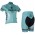 2016 BIANCHI MILANO Damen Fahrradbekleidung Radtrikot Kurzarm+Kurz Radhose 1PXFD