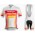2016 Bontrager Fahrradbekleidung Radteamtrikot Kurzarm+Kurz Radhose Kaufen oranje Rot WGICI