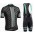 2016 Bontrager Fahrradbekleidung Radteamtrikot Kurzarm+Kurz Radhose Kaufen Schwarz grün G94SX