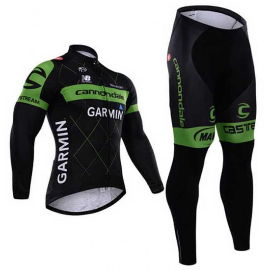 2015 Cannondale Garmin Fahrradbekleidung Radtrikot Satz Langarm und Lange Radhose 08XWG 2015 Cannondale Garmin Fahrradbekleidung Radtrikot Satz Langarm und Lange Radhose 08XWG