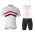 2017 De Marchi team Fahrradbekleidung Radteamtrikot Kurzarm+Kurz Radhose Kaufen weiß 1SAR9