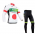 Europcar 2014 Fahrradbekleidung Radtrikot Satz Langarm und Lange Radhose Schwarz weiß Rot grün ZXH51