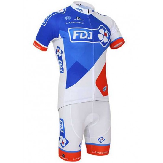 2015 FDJ Fahrradbekleidung Radteamtrikot Kurzarm+Kurz Radhose 0SH5S 2015 FDJ Fahrradbekleidung Radteamtrikot Kurzarm+Kurz Radhose 0SH5S
