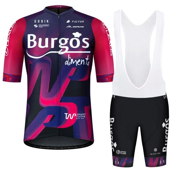 Burgos Alimenta 2021 Team Fahrradbekleidung Radteamtrikot Kurzarm+Kurz Radhose JgjoeL Burgos Alimenta 2021 Team Fahrradbekleidung Radteamtrikot Kurzarm+Kurz Radhose JgjoeL