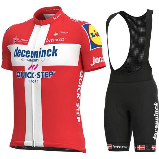 2021 Deceuninck quick step Danish Pro Team Fahrradbekleidung Radtrikot Satz Kurzarm+Kurz Fahrradhose dK2Rrb 2021 Deceuninck quick step Danish Pro Team Fahrradbekleidung Radtrikot Satz Kurzarm+Kurz Fahrradhose dK2Rrb