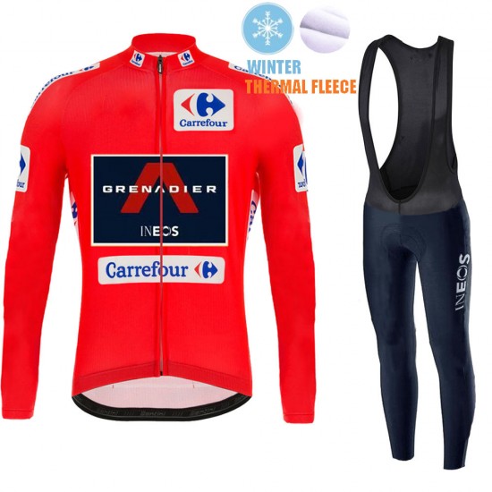 Winter Fleece INEOS Grenadier Spanish Pro Team 2021 Fahrradbekleidung Radtrikot Langarm+Lang Radhose Online m482lL Winter Fleece INEOS Grenadier Spanish Pro Team 2021 Fahrradbekleidung Radtrikot Langarm+Lang Radhose Online m482lL