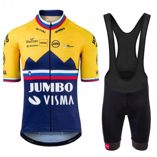 Jumbo Visma SLovenia Pro 2021 Team Fahrradbekleidung Radteamtrikot Kurzarm+Kurz Radhose YUuUZf Jumbo Visma SLovenia Pro 2021 Team Fahrradbekleidung Radteamtrikot Kurzarm+Kurz Radhose YUuUZf