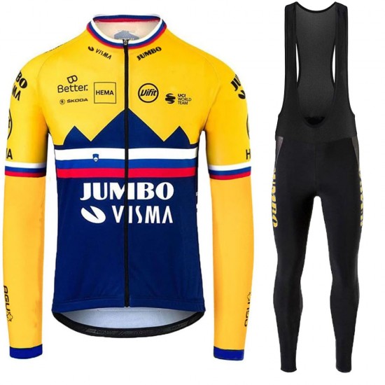 Jumbo Visma SLovenia Pro Team 2021 Fahrradbekleidung Radtrikot Langarm+Lang Radhose Online cbNbkG Jumbo Visma SLovenia Pro Team 2021 Fahrradbekleidung Radtrikot Langarm+Lang Radhose Online cbNbkG