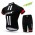 2016 BAT FOX Fahrradbekleidung Radtrikot Kurzarm+Kurz Radhose Rot Schwarz NQA7B