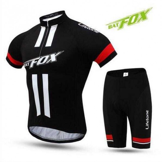 2016 BAT FOX Fahrradbekleidung Radtrikot Kurzarm+Kurz Radhose Rot Schwarz NQA7B 2016 BAT FOX Fahrradbekleidung Radtrikot Kurzarm+Kurz Radhose Rot Schwarz NQA7B