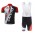Giant 2014 Fahrradbekleidung Radteamtrikot Kurzarm+Kurz Radhose Kaufen Rot Schwarz L4DO3