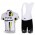HTC-Highroad Pro Team Radbekleidung Radtrikot Kurzarm und Fahrradhosen Kurz Bib weiß H10XI