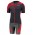 2016 Look Fahrradbekleidung Radteamtrikot Kurzarm+Kurz Radhose Kaufen Rot Schwarz 9KKJX