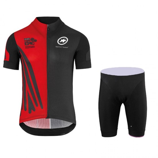 Nouveau 2018 Assos SS.Capeepicx Equipe Fahrradbekleidung Radteamtrikot Kurzarm+Kurz Radhose Schwarz Rot B52E9 Nouveau 2018 Assos SS.Capeepicx Equipe Fahrradbekleidung Radteamtrikot Kurzarm+Kurz Radhose Schwarz Rot B52E9