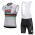 2018 Lotto Soudal weiß Set Mouwloze+Kurz Trägerhose K2Q3H