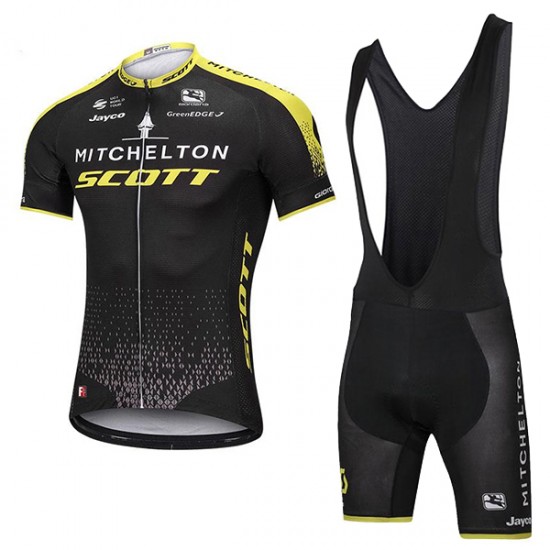 Mitchelton Scott 2018 Fahrradbekleidung Radtrikot Satz Kurzarm+Kurz Trägerhose Schwarz 4ZX51 Mitchelton Scott 2018 Fahrradbekleidung Radtrikot Satz Kurzarm+Kurz Trägerhose Schwarz 4ZX51