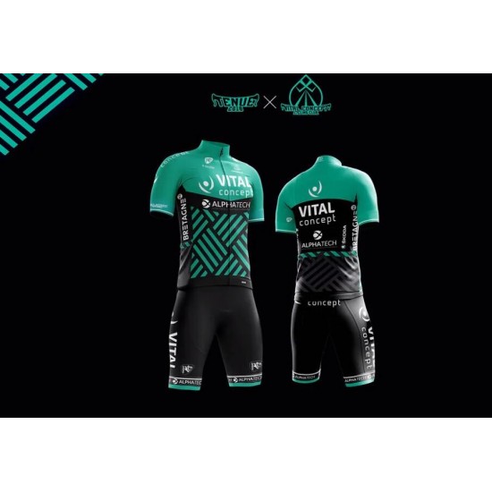 Vital Concept 2018 Fahrradkleidung Radsportbekleidung Kurzarm Trikot+Trägerhose Kurz JN7DD Vital Concept 2018 Fahrradkleidung Radsportbekleidung Kurzarm Trikot+Trägerhose Kurz JN7DD