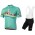 Bianchi Milano Fahrradbekleidung Satz Fahrradtrikot Kurzarm Trikot und Kurz Trägerhose M6KMP