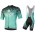 Bianchi Milano Conca blue Fahrradbekleidung Satz Fahrradtrikot Kurzarm Trikot und Kurz Trägerhose N3AWC