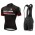 2018 Cervelo 3T Schwarz Fahrradbekleidung Radtrikot Satz Kurzarm+Kurz Trägerhose RYE8P