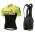 2018 Cervelo 3T gelb Fahrradbekleidung Radtrikot Satz Kurzarm+Kurz Trägerhose Z52CT