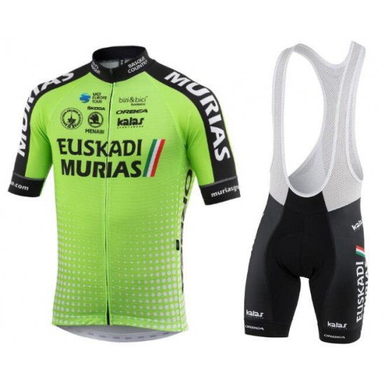 EUSKADI MURIAS 2018 TEAM Fahrradbekleidung Radtrikot Satz Kurzarm+Kurz Trägerhose EULXN EUSKADI MURIAS 2018 TEAM Fahrradbekleidung Radtrikot Satz Kurzarm+Kurz Trägerhose EULXN