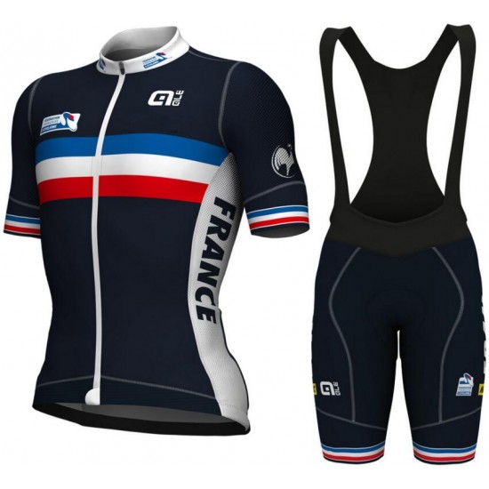 Frengh national 2018 Fahrradbekleidung Radtrikot Satz Kurzarm+Kurz Trägerhose ZFDZM Frengh national 2018 Fahrradbekleidung Radtrikot Satz Kurzarm+Kurz Trägerhose ZFDZM