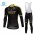 Mitchelton Scott 2018 Winter Fahrradbekleidung Radtrikot Langarm+Lang Trägerhose 1NNA9